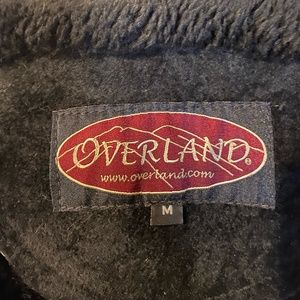 Overland women's shearling coat - black, medium
